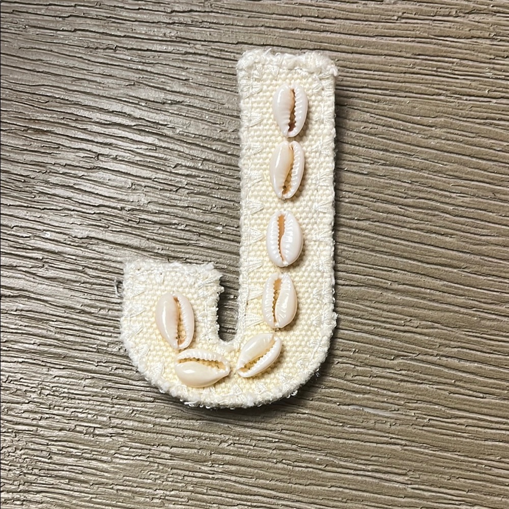 Stoney Clover Lane Shell Letter J Patch